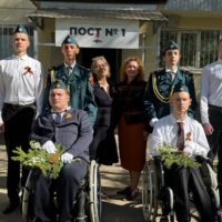 Воспитанники школы-интерната имени Рау побывали на Посту № 1