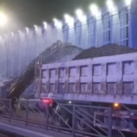На улице Ленина начался ремонт
