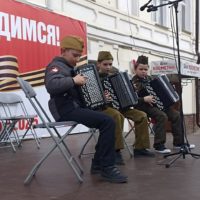 На Театральной выступили баянисты и аккордеонисты