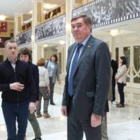 Александр Савин рассказал о проекте «Обнинск-Тех» на выставке в Совете Федерации