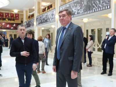 Александр Савин рассказал о проекте «Обнинск-Тех» на выставке в Совете Федерации