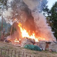 Калужские спасатели потушили 10 пожаров за сутки