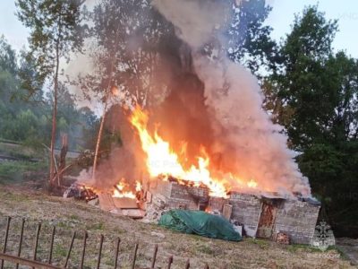 Калужские спасатели потушили 10 пожаров за сутки