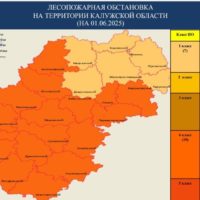 Особый противопожарный режим введен в семи районах Калужской области