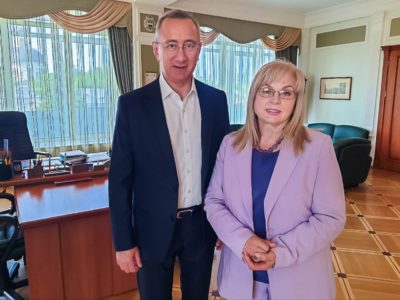 Элла Памфилова призналась в любви Калужской области