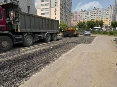 В Калуге начался ремонт межквартальных проездов