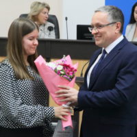В Городской Управе чествовали талантливых юных калужан