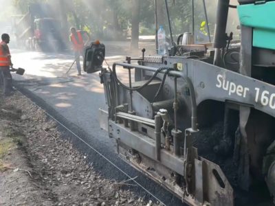 Ремонт дороги на улице Чижевского продолжается Ремонт дороги на улице Чижевского продолжается