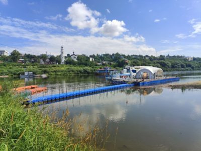 В Калуге появился новый причал рядом с улицей Ромадановские дворики В Калуге появился новый причал рядом с улицей Ромадановские дворики