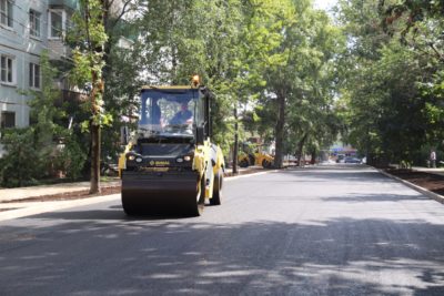 Ремонт улицы Чижевского вышел на финишную прямую