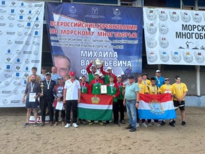 Калужские морские многоборцы вновь вернулись с победой