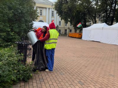 Парки и скверы Калуги привели в порядок ко Дню города