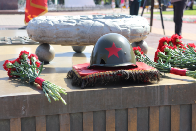 Калужане почтили память павших в годы Великой Отечественной войны в День города