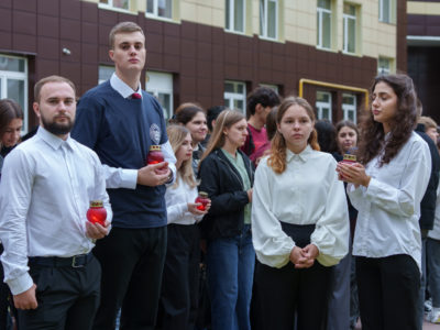 Мемориальная акция против терроризма прошла в КГУ Мемориальная акция против терроризма прошла в КГУ