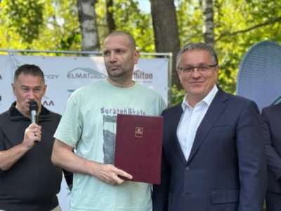 Дмитрий Денисов поздравил «Элмат групп» с 30-летним юбилеем Дмитрий Денисов поздравил «Элмат групп» с 30-летним юбилеем