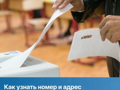 Как узнать номер и адрес своего избирательного участка