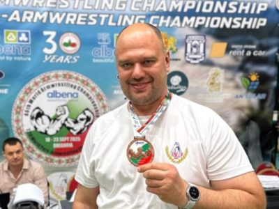 Калужский армрестлер – бронзовый призер чемпионата мира Калужский армрестлер – бронзовый призер чемпионата мира