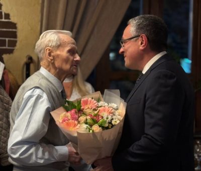 Калужский ветеран ВОВ отметил столетний юбилей