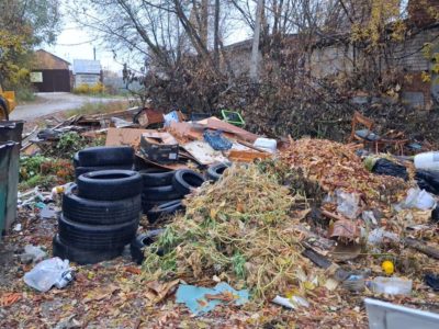 За неделю из Калуги вывезли почти 1400 кубометров мусора