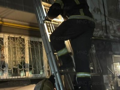 В Калуге загорелись две квартиры