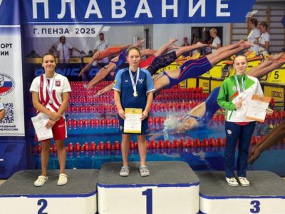 Калужская пловчиха взяла бронзу на Кубке России по спорту глухих