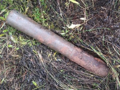 На кладбище обнаружен артснаряд времен Великой Отечественной На кладбище обнаружен артснаряд времен Великой Отечественной