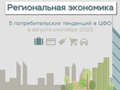 ЦБ: годовая инфляция в ЦФО замедлилась, но рост цен ускорился