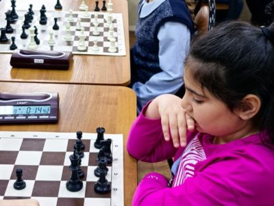 В калужской школе развернулись шахматные баталии