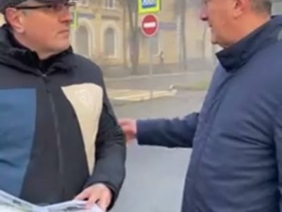 Владислав Шапша и Дмитрий Денисов совершили утреннюю прогулку в тумане