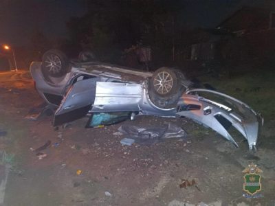 Два человека получили травмы в ночном ДТП под Калугой