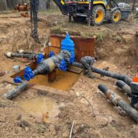 В Калуге близится к завершению капремонт сетей водоснабжения