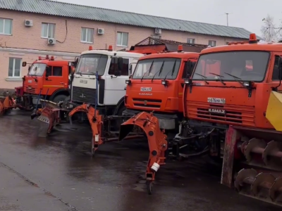 Минтранс: готовность снегоуборочной техники составляет 90%