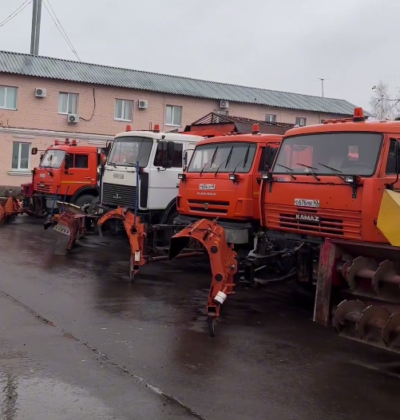 Минтранс: готовность снегоуборочной техники составляет 90%