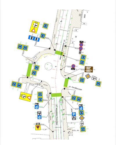 У парка Циолковского изменилась схема движения У парка Циолковского изменилась схема движения