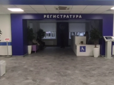 Поликлинику областной больницы отремонтировали