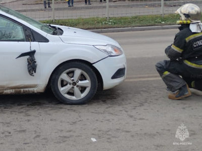 Пешеход-нарушитель попал под колеса машины в Калуге Пешеход-нарушитель попал под колеса машины в Калуге