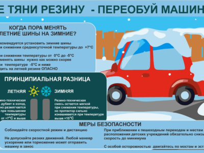 Калужским водителям напомнили о правилах безопасности в зимний сезон