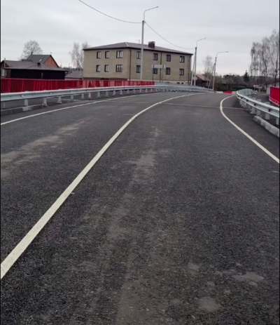 В Калужской области завершился ремонт еще одного моста