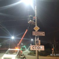 Движение на перекрёстке улиц Московская — Байконурская регулируется светофором Движение на перекрёстке улиц Московская — Байконурская регулируется светофором