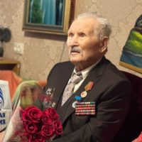 Ветерану войны из Калуги исполнилось 100 лет.