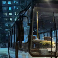 На Московской автобус сбил пешехода