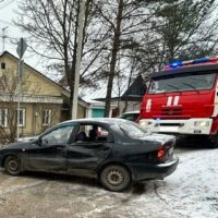 В Калуге при столкновении двух легковушек пострадал человек В Калуге при столкновении двух легковушек пострадал человек