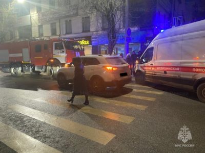 На Плеханова сбили 40-летнюю женщину