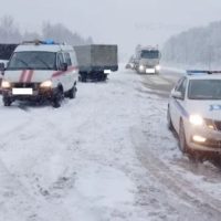 56-летнего пешехода сбил «паровозик» из трех машин