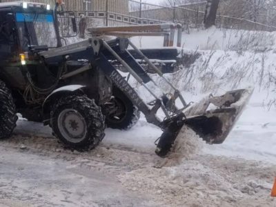 С улиц Калуги за сутки вывезено более двух тысяч кубометров снега