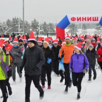 Более двухсот калужан приняли участие в рождественском забеге Более двухсот калужан приняли участие в рождественском забеге