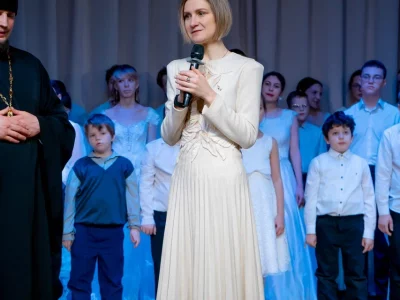 Мария Бутина посетила рождественскую Калугу