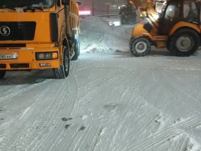 Сегодня ночью с калужских улиц вновь вывезут снег