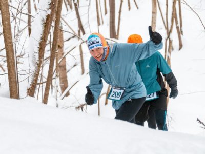 Калужские «лоси» покорили зимний трейл