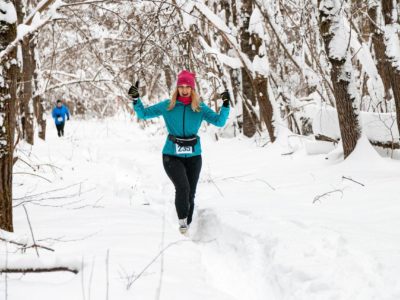 Калужские «лоси» покорили зимний трейл